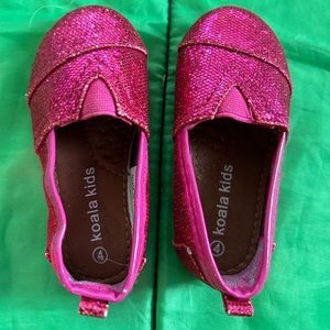 Pink koala  kids shoes